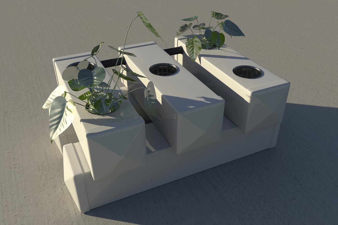 3D render - Dutch Hydroponics | Multimediafabriek