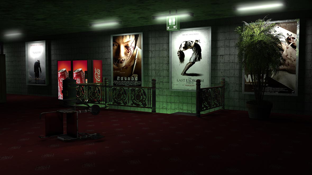 3D render - Amsterdam Film Festival | Multimediafabriek