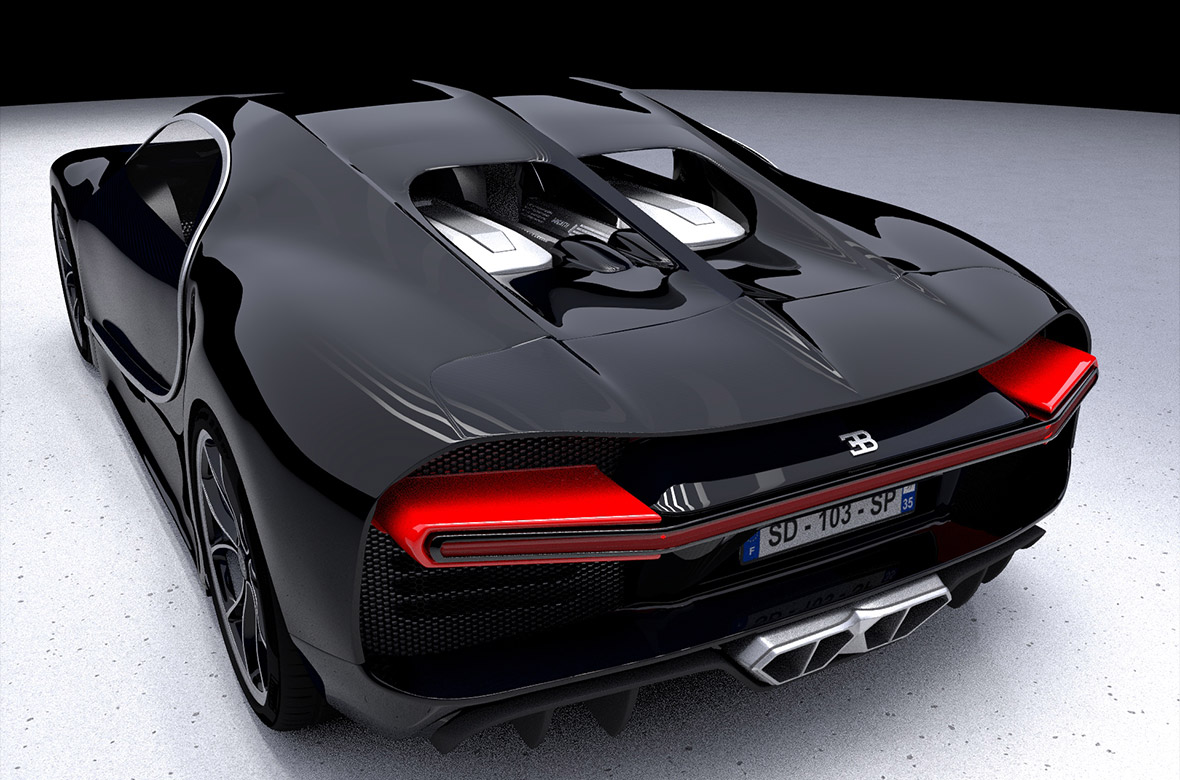 Supercar Bugatti Chiron | Multimediafabriek