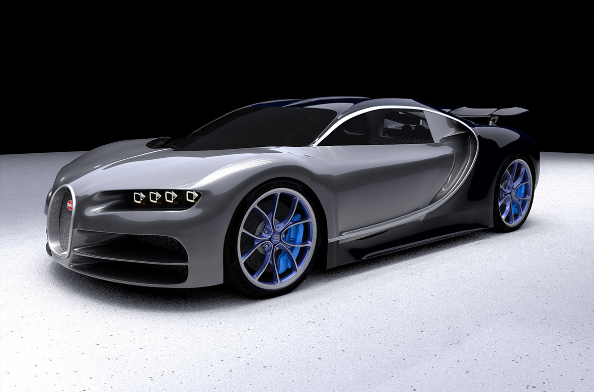 Supercar Bugatti Chiron | Multimediafabriek