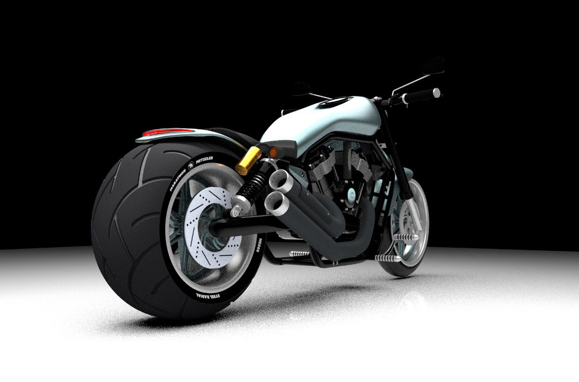 3D model maart 2019 | Harley Davidson Night Rod