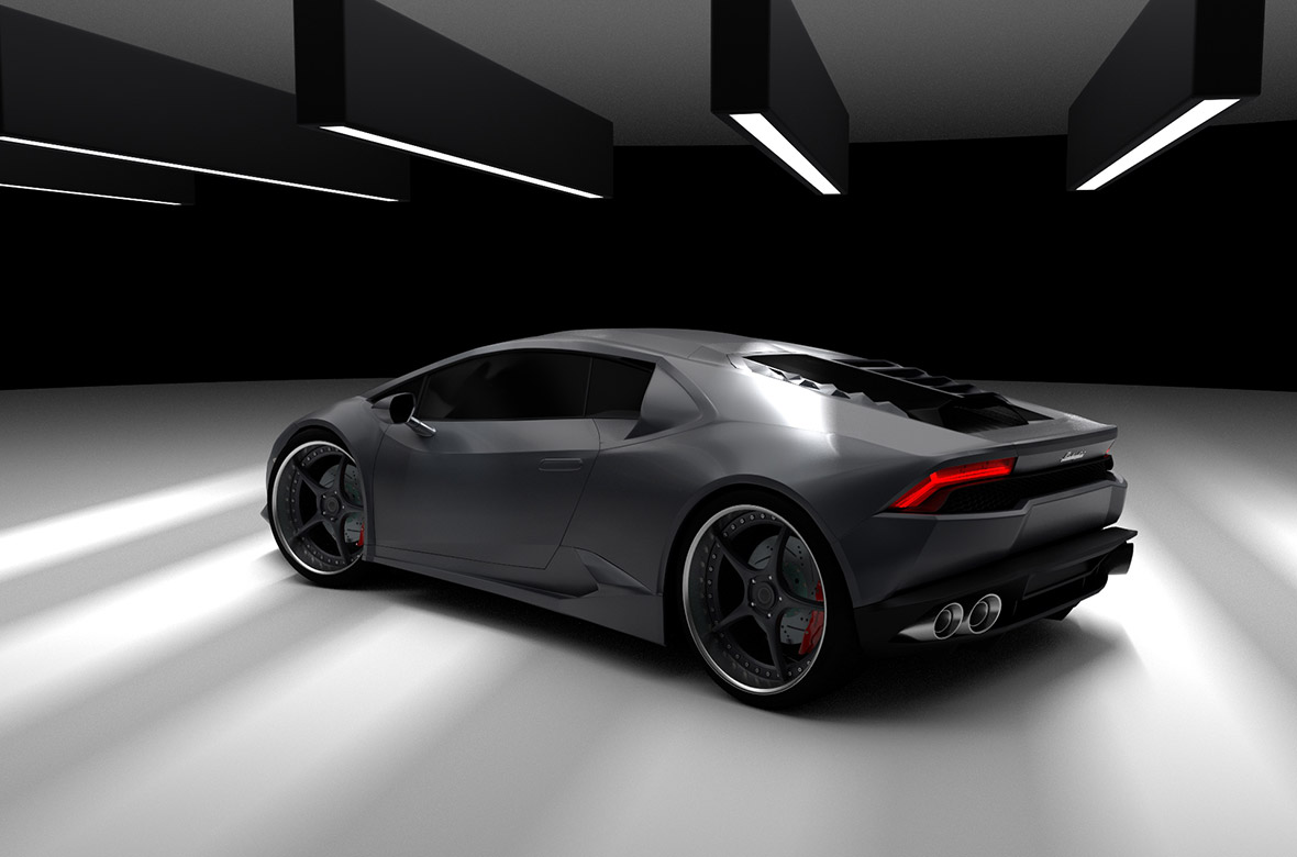 Modelling Supercar Lamborghini Huracan | Multimediafabriek